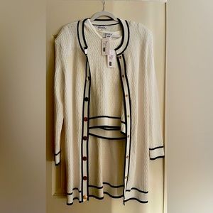 OOLALA sweater set NWT tennis or look like you belong at the Country Club!